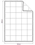 vidaXL Bettdecke Beige 155 x 200 cm Kapok-Faser