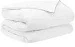 vidaXL Sommerdecke Wei&szlig; 200 x 200 cm Bambusfaser