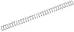 Drahtbinder&uuml;cken WireBind A4 Nr. 9 14,3mm VE=250 St&uuml;ck silber