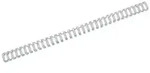 Drahtbinder&uuml;cken WireBind A4 Nr. 8 12,7mm VE=250 St&uuml;ck silber
