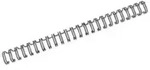 Drahtbinder&uuml;cken WireBind A5 Nr. 4 6,3mm VE=250 St&uuml;ck schwarz