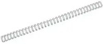 Drahtbinder&uuml;cken WireBind A4 Nr. 4 6,3mm VE=250 St&uuml;ck silber