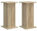 vidaXL Pflanzenst&auml;nder 2 pcs Sonoma-Eiche 30,5 x 30 x 60,5 cm