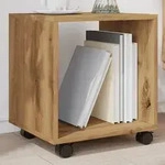 vidaXL Rollschrank Artisan-Eiche 37x33x42,5 cm Holzwerkstoff