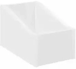 vidaXL LP Plattenbox Wei&szlig; 18 x 32 x 18 cm Holzwerkstoff