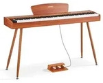 VEVOR Digitalpiano, 88 Tasten vollgewichtet anschlagdynamisch, E-Piano-Tastatur...