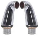 Ronvie Thermostat-Duscharmatur-Set (Messing-Badewannenanschl&uuml;sse)