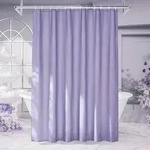 Duschvorhang Polyester wasserabweisend H180 x B180 cm (1er Pack) Lila