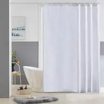 Duschvorhang 180x180 Wasserdicht H180 x B180 cm (1er Pack) Wei&szlig;