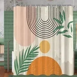 Duschvorhang 180x200 Boho Boho Style H200 x B180 cm (1er Pack)