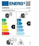 STARMAXX Winterreifen 215/55 R18 TL 95H INCURRO W870 M+S 3PMSF