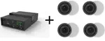 VivoLink audiopack Subwoofer 8'' 50W+ 4 x ceiling speakers