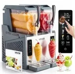 VEVOR Slush Maschine 2 x 4 L, Slusheis Eisbereiter 455 W (kein Eis n&ouml;tig),