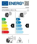 IMPERIAL Winterreifen 275/40 R20 TL 106V SNOWDRAGON SUV XL M+S 3PMSF