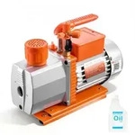 VEVOR Vakuumpumpe, 7 CFM 198 L/min, 2-stufig, 550 W geeignet f&uuml;r R134a, R22,...
