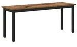vidaXL Bank Altholz 110 x 35 x 45 cm Holzwerkstoff