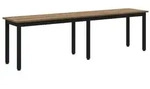 vidaXL Bank Kunsthandwerk Eiche 160 x 35 x 45 cm Holzwerkstoff