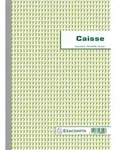 Exacompta 5x Kassenbuch A4 Einnahme-Ausgabe 50x2Bl - 23550E
