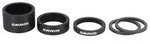 SRAM Steuersatz Spacer Carbon (2x 2,5mm / 1x 5mm / 1x 10mm / 1x 20mm), schwarz,