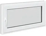vidaXL Kellerfenster RISOR 110 x 70 cm PVC und Glas Anthrazit