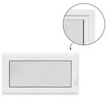 vidaXL Kellerfenster RISOR 110 x 55 cm PVC und Glas
