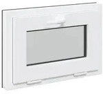 vidaXL Kellerfenster RISOR 60 x 40 cm PVC und Glas Anthrazit