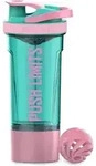 Motivationaler Sportmixer Eiwei&szlig; Protein Shaker 720ml Spiralkugel