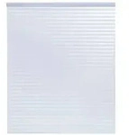 vidaXL Fensterfolie Matt Streifenmuster 90x500 cm PVC