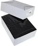 Fotoeinlageblatt A4 fotophan 10x15quer schwarz PP-Folie 250 Blatt