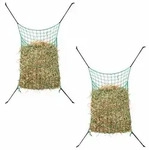 vidaXL Heunetze 2 Stk. Rechteckig Gr&uuml;n 200x120 cm PP