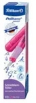 Schulf&uuml;ller Pelikano junior - Feder A pink Faltschachtel.