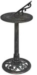 vidaXL Sonnenuhr Bronze 35,5 x 82 cm Kunststoff
