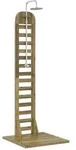 vidaXL Outdoor-Dusche 223 cm Impr&auml;gniertes Kiefernholz und Edelstahl
