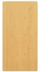 vidaXL Tischplatte 50x100x4 cm Bambus