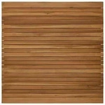 vidaXL Tischplatte 90 x 90 x 3,5 cm Quadratisch Massives Teakholz