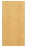 vidaXL Tischplatte 50x100x4 cm Bambus