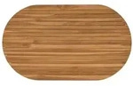 vidaXL Tischplatte 120 x 70 x 3,5 cm Oval Massives Teakholz Natur