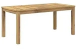 vidaXL Couchtisch Wei&szlig; 50 x 100,5 x 45 cm Massivholz Akazie