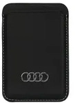 Audi Kunstleder-Magnetbrieftasche MagSafe &ndash; schwarz