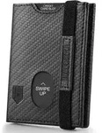 Mini Geldb&ouml;rse mit RFID-Schutz M&uuml;nzfach Kartenetui Herren Slim Wallet