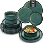 Geschirrset 36teilig 12 Personen Starry-gr&uuml;n 36 Teile Set