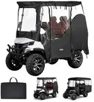 VEVOR Golfwagenabdeckung Sichtbar f&uuml;r 2-Sitzer-Golfwagen (die Meisten Golfcart...