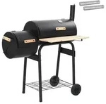 vidaXL Outdoor Grill 103 x 60 x 113 cm Stahl Schwarz