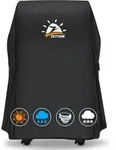 Grillabdeckung 76 cm PU Wasserdicht Seitenablage 76 x 66 x 109 cm