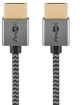 Goobay 75756, 0,5 m, HDMI Typ A (Standard), HDMI Typ A (Standard), 3D, 48 Gbit/s,