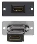 Kramer Wandplatten-Einsatz W-H(W-HDMI)(W)