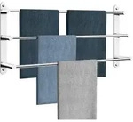 Handtuchstange ohne Bohren Bohren Edelstahl 304 Wand 3 st&ouml;ckig 80CM