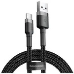 Baseus Cafule USB-C Kabel 2A 3m (Schwarz+Grau)