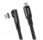 MicroConnect Premium - USB-Kabel - USB-C (M)zu USB-C (M) winklig - abnehmbar und