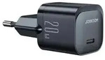 Mini-Ladeger&auml;t USB C 20W PD Joyroom JR-TCF02 - Schwarz - Wandladeger&auml;t